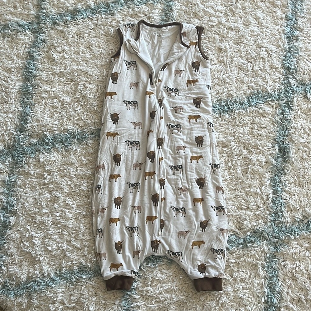 Kyte Baby Sleep Bag Walker | 18-36 Months | Moo Print
